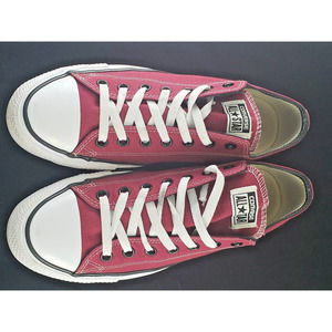 Converse Unisex Chuck Taylor style Deep Red Sz  Men 11 Low Top 146639C